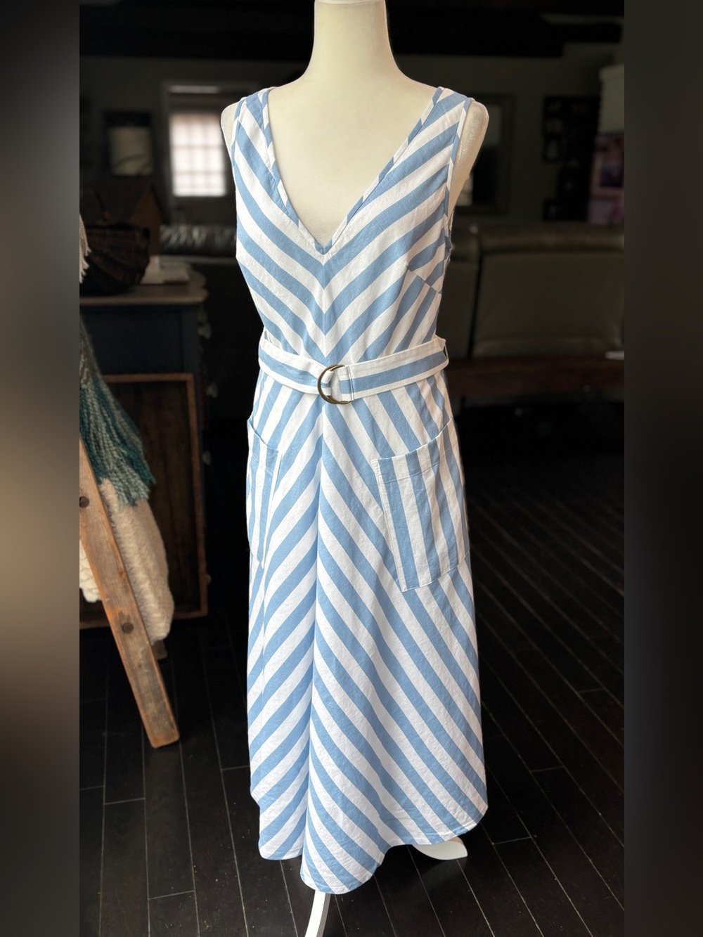 Kate Spade New York - Deck Stripe Midi Dress - Picture 5 of 17